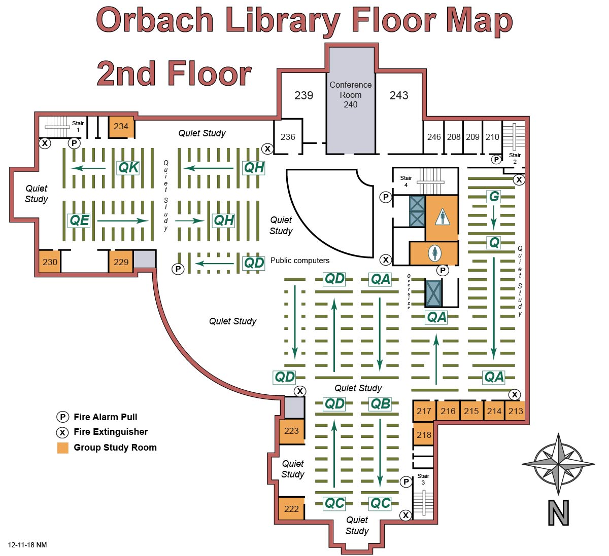 orbach 2nd floor