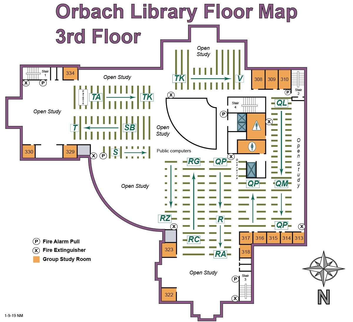 orbach 3rd floor