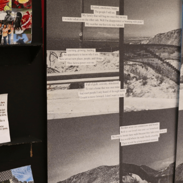 Image of Re)Writing Migration Exhibit