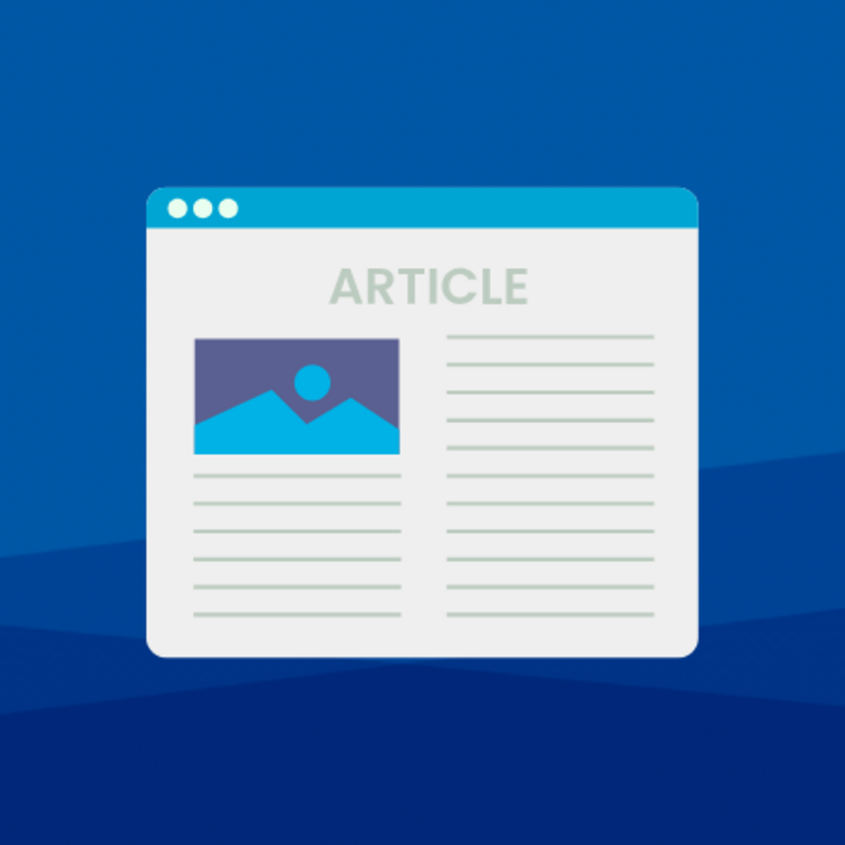 Graphic representation of a scholarly article interface used as a header for Article Galaxy Scholar content.