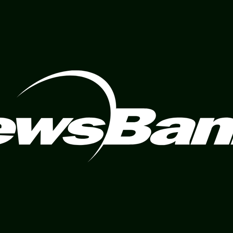 White NewsBank logo against a black backdrop.