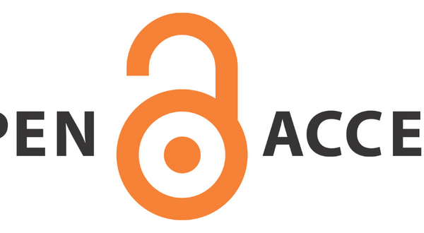 Image of Open Access Lockup. In between Open and Access is an orange lock that is unlocked. 