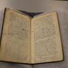 Close-up of a handwritten historical diary entry from the library's collection.